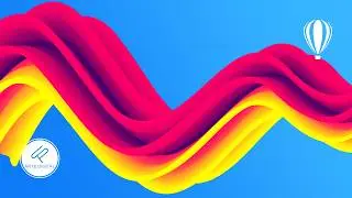 O SEGREDO para fundos abstratos de cores fluídas no CorelDRAW: Simples e Rápido
