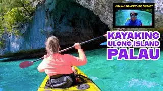 Kayaking Turtle Bay to Antelope Beach Ulong Island Palau | Rock Islands | Paddling Palau