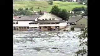 Flom på Voss  1989.