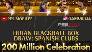 TRICK THUNDER BLACKBALL IN LEGEND: SPANISH CLUBS 100%WORK🔥🔥🔥 - PES MOBILE 2019