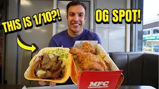 Trying An OG FRIED CHICKEN Shop (1/10 Doner!) 😱🤢