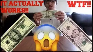 How To Turn 5 Dollars Into 20 Dollars (Magic Trick)