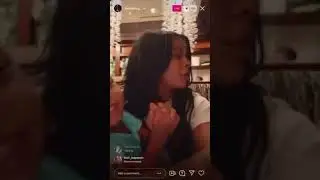 Alexissky On Instagram Live with her daughter-August 3rd 2021