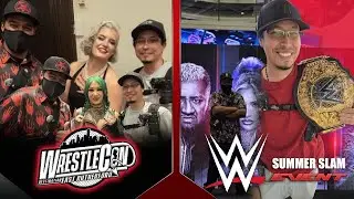 Wrestle con 2025 Newark and wwe summer slam meet and greet and car show ending