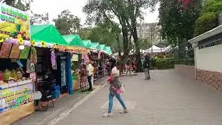 Flower festival in Burnham park baguio city 🏙️