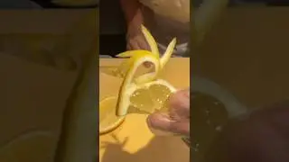 The only lemon Garnish you need to learn