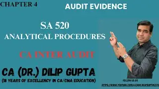 CA INTER || CHAPER 4 || SA 520 || BY CA. (DR.) DILIP GUPTA