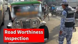 SAICT Roadworthiness Operation: Jeepney Caught With Defects