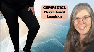 Warm & Comfy CAMPSNAIL Fleece Lined Leggings Review! #ad