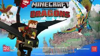 Minecraft Dreamworks How to Train Your Dragon DLC   Official Trailer, top10