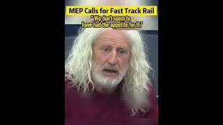 MEP Calls for Fast Track Rail #railtracks#MEP#chinamade#opinion