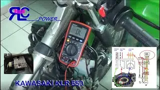 COMMENT TESTER L'ALLUMAGE D'UNE KAWASAKI KLR 650 (PARTIE 1)