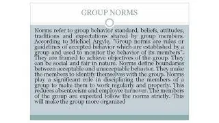 stages of group development group behaviour organizational Behaviour