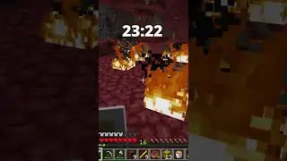 Playing one minute of minecraft every day until i beat the game (43) #minecraft