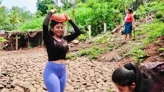 La segunda abonada de la Milpa 🌾👩🏻‍🌾 | ahora si nos acompaña mi Mamá ♥️