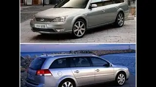 Ford Mondeo Mk3  2.0 TDCi vs Opel Vectra C Lift 1.9 CDTi  Kr&oacute;tkie por&oacute;wnanie