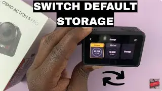 How To Switch Default Storage Location On DJI Osmo Action 5 Pro