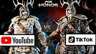 FOR HONOR YOUTUBER VS FOR HONOR TIKTOKER!
