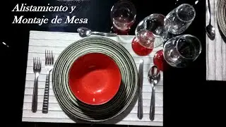 Alistamiento y Montaje de Mesa / Servicio al Cliente Mesa y Bar/ Sena
