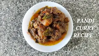 COORG PANDI CURRY RECIPE//HOW TO MAKE COORGI PORK CURRY //PORK GRAVY// BY KARABI SARKAR
