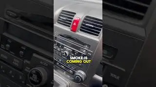 🚘 Дым идёт из вентиляционных отверстий автомобиля? 😳 Что это может быть? 🤔 #СоветыМеханика #Обслу...