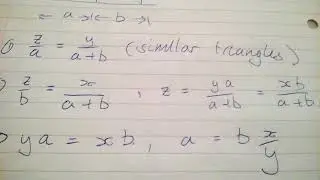 Prove Crossed Ladder Theorem.
