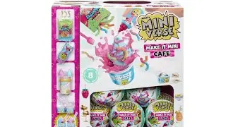 ASMR UNBOXING AND MAKE - MINIVERSE CAFE SERIES 5 