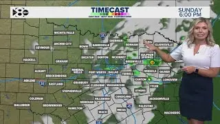 DFW Weather: Rain returns Monday morning, cool days continue in North Texas