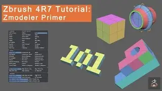 Учебное пособие по Zbrush 4R7 &mdash; Zmodeler Primer