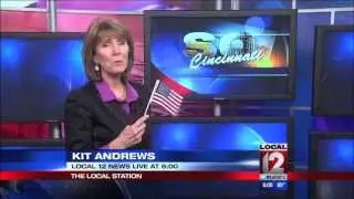 The National Flag Company on Local12 News 2013