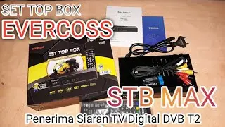 EVERCOSS set top box || STB MAX