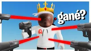 TIRO a CIEGAS en ROBLOX es DIVERTIDO xdd