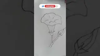 flower drawing #short #viral