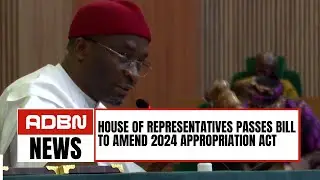 HOUSE OF REPRESENTATIVES PASSES BILL TO AMEND 2024 APPROPRIATION ACT