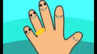 Voici ma main - Comptine &agrave; gestes avec paroles pour apprendre les doigts de la main