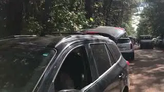 Graves mountain parking is crazy