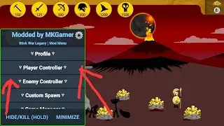 Stick war legacy Mod Menu Version V2023.5.1615 By Modded MK Gamer 