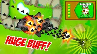 The NEW Shrapnel SNIPER Tower is OVERPOWERED in Bloons TD6