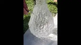 Slow motion water balloon #slowmotion #waterballoon #superslowmotion