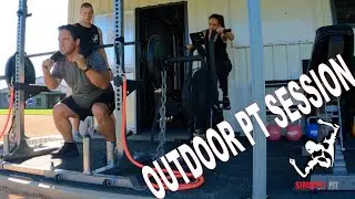 Outdoor Personal Training Session | Full routine | Simmply Fit