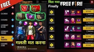 Claim Free All Gloo Wall Skins || Free All Characters || Next Magic Cube Bundle || Garena Free Fire