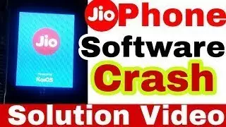 jiophone big problam software crash solution video
