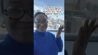 Study Permit Approval In 9 Days?! 🇨🇦 #canada #canadaimmigration