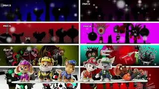 Incredibox Sprunki mix Clurk vs Raddy vs Oren from phase 13 to 20