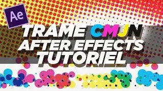 After Effects Tutoriel - Trame Demi-teinte (Halftone) CMJN