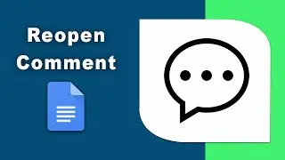 How to reopen a comment in google docs
