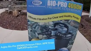 Anjon pond Pressure Filter 4000H, 36W