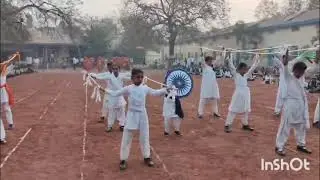 Bamboo Drill on the occasion of Republic Day jai ho...... Song