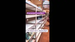'I Call This The Tom Hanks Effect': Brooklyn Trader Joes Shelves Emptied by Coronavirus Shoppers