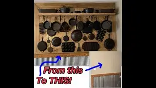 DIY Cast Iron Accent Wall Build | AND The Winner Is